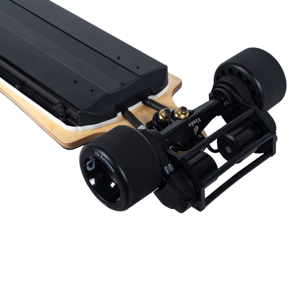 Venka Spark electric skateboard with 105mm Mad Wheels V2